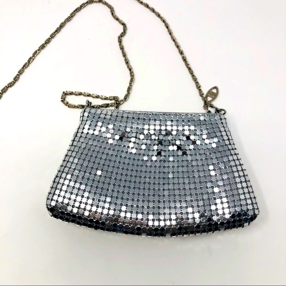 Silver mesh evening bag ‎ by Y & S Original